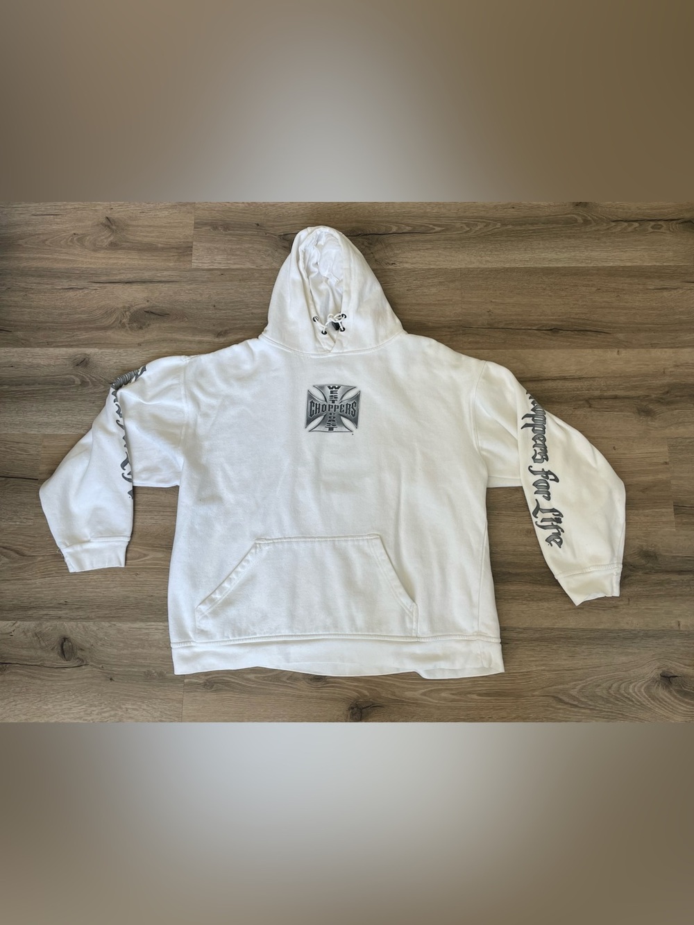Vintage 2000s West Coast Choppers Jesse Who Hoodie Long Beach, Ca